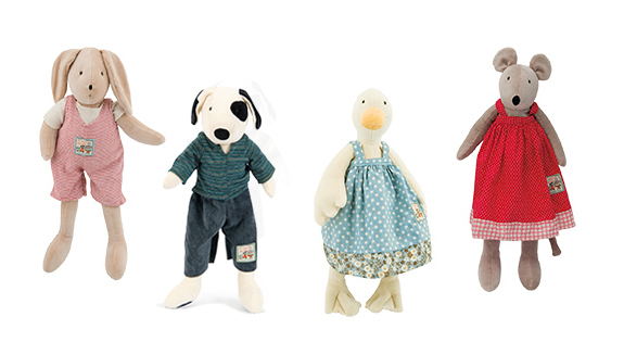 Moulin Roty - Set de 5 personnages - La grande famille - Le Petit