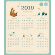 Calendrier 2019