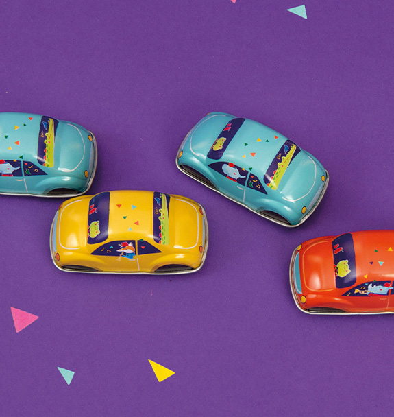 KandyToys Voitures Jouets en métal moulé sous Pression pour Enfants -  Voitures de Course 8 pièces, Pack de Voitures Jouets Convertibles