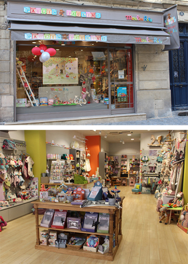 magasin peluche bordeaux