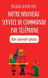 nouveau service de commande par téléphone