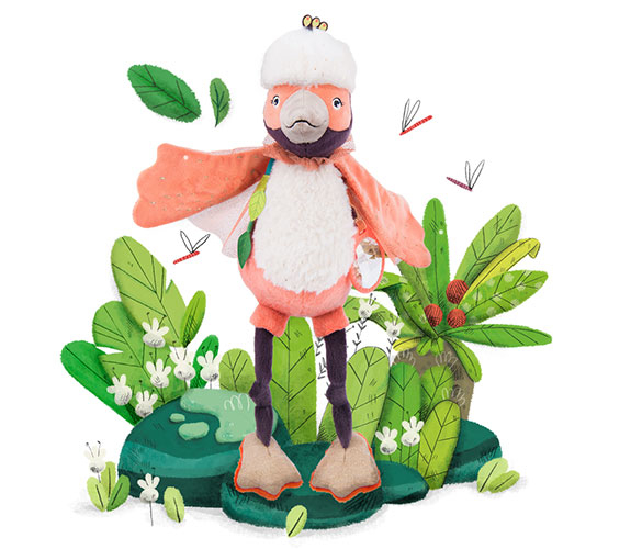 Jouet bois Dans la jungle Moulin Roty - Site Officiel