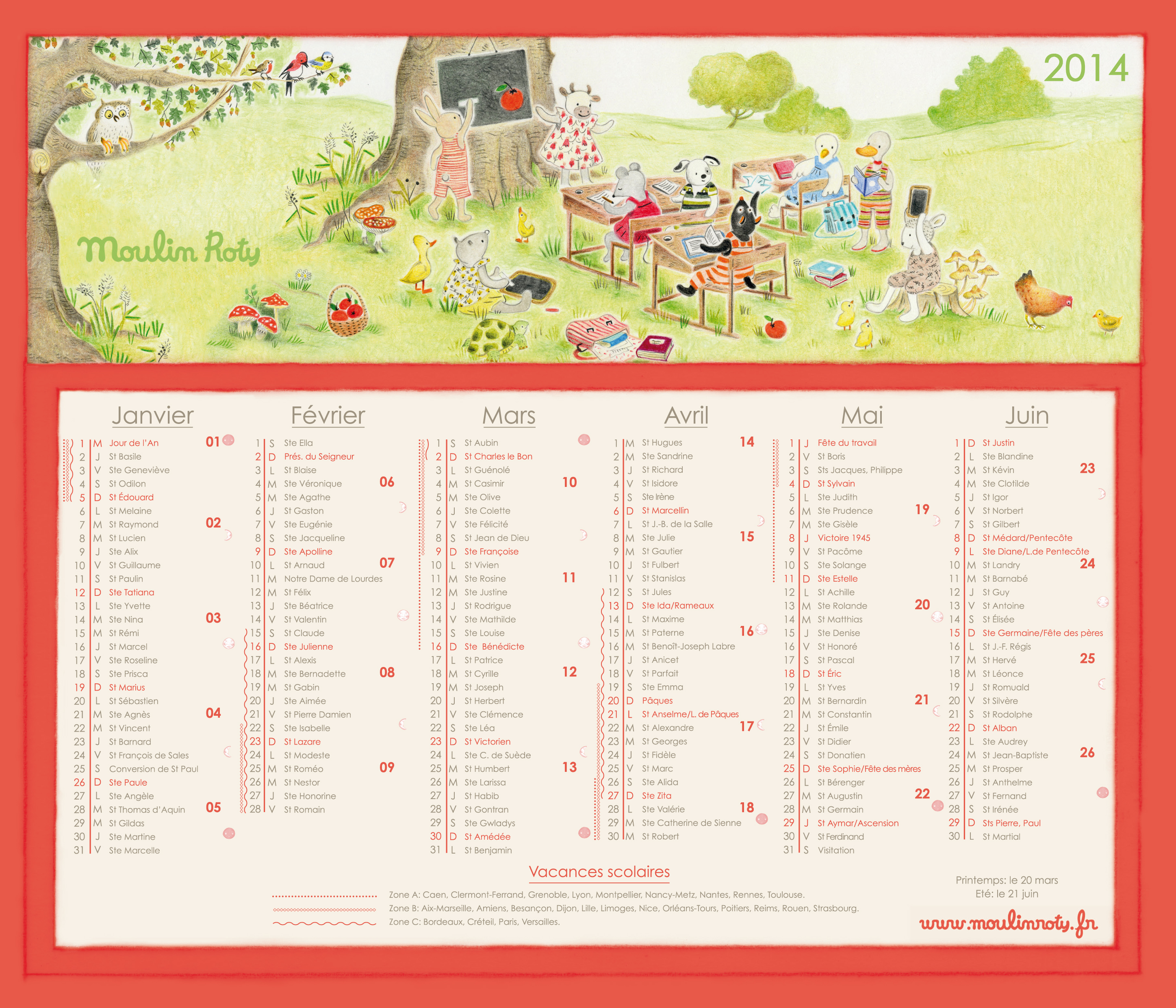 Les Calendriers de Moulin Roty - Moulin Roty